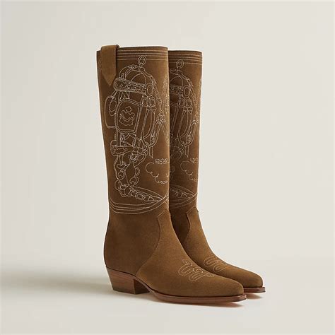 hermes folk boot|hermes boots for women.